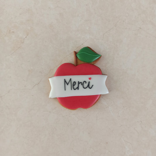 Biscuit - Pomme "merci"