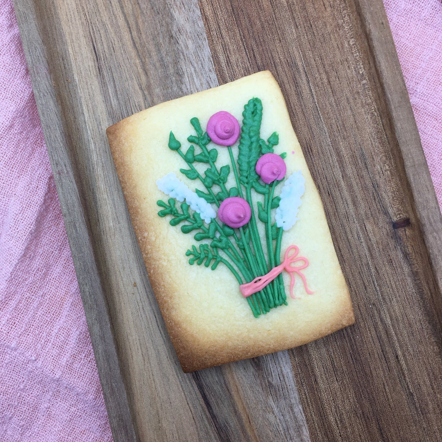 Biscuit - Bouquet de fleurs