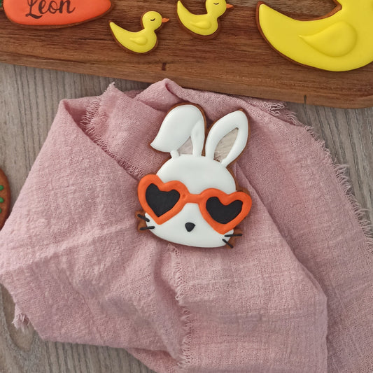 Biscuit - Lapin avec lunettes