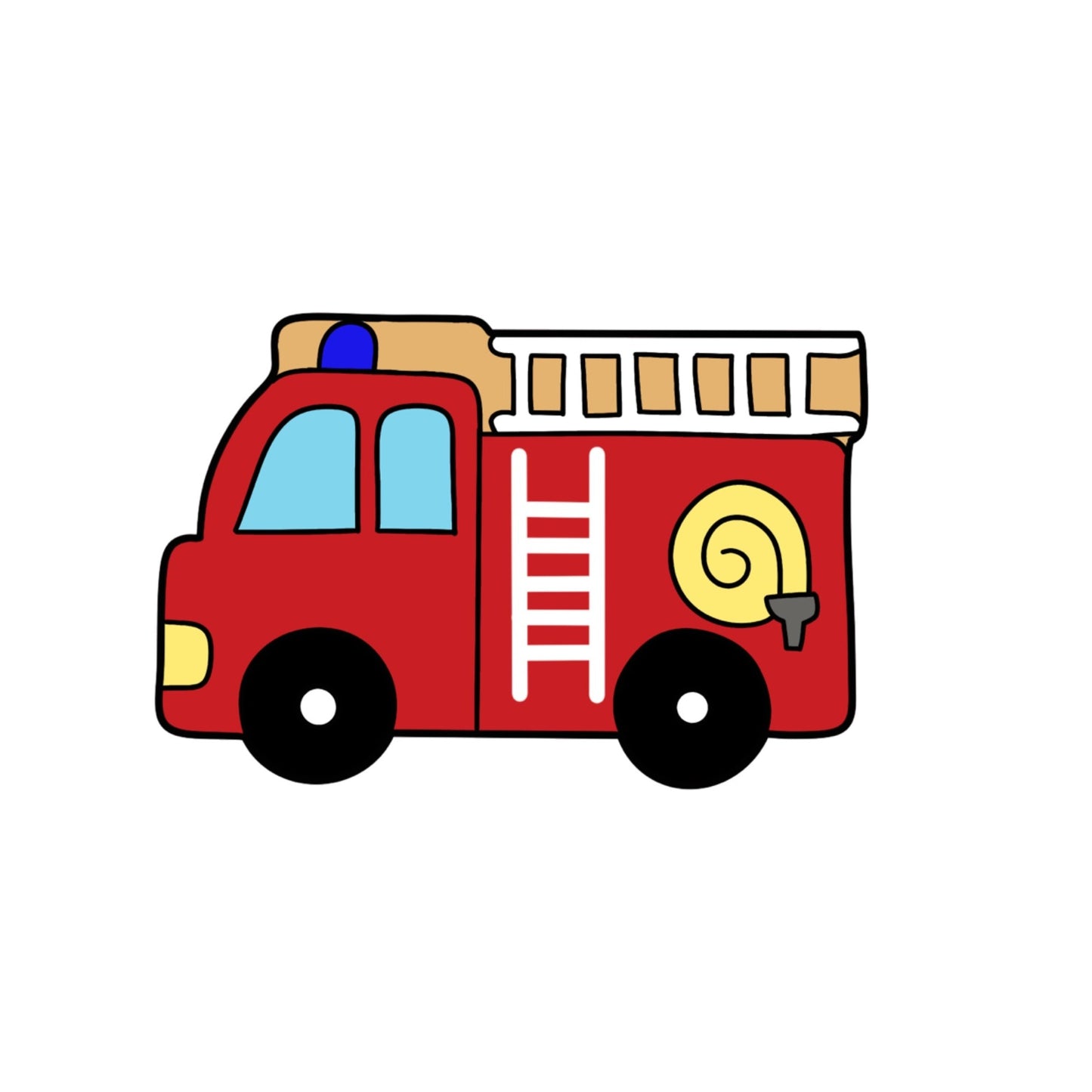 Biscuit - Camion de pompiers