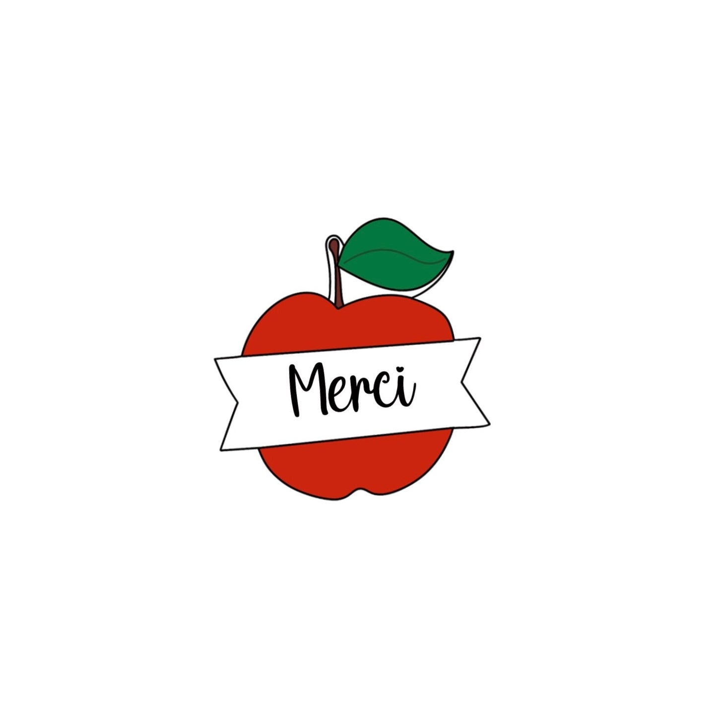 Biscuit - Pomme "merci"